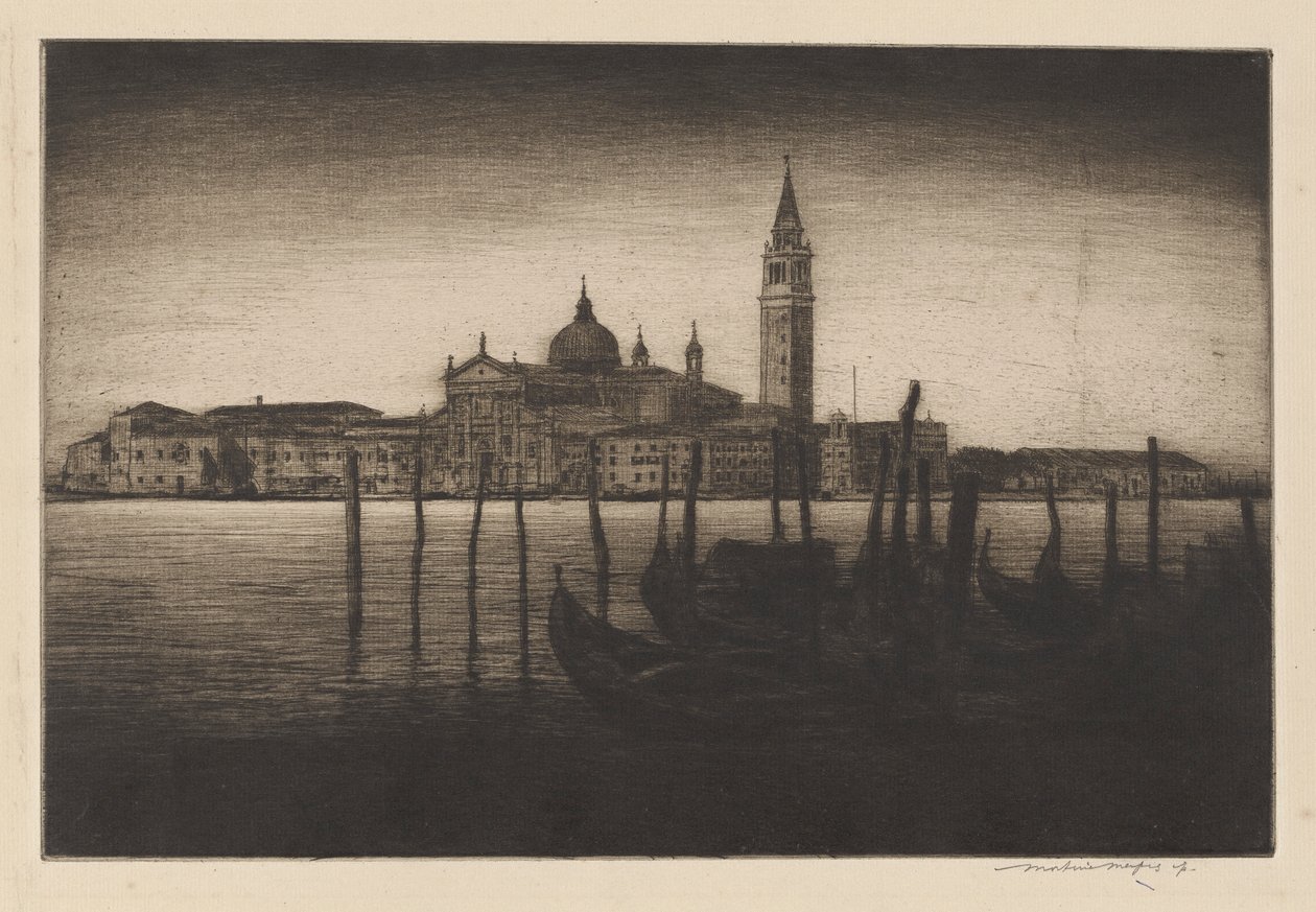 San Giorgio Maggiore autorstwa Mortimer Menpes