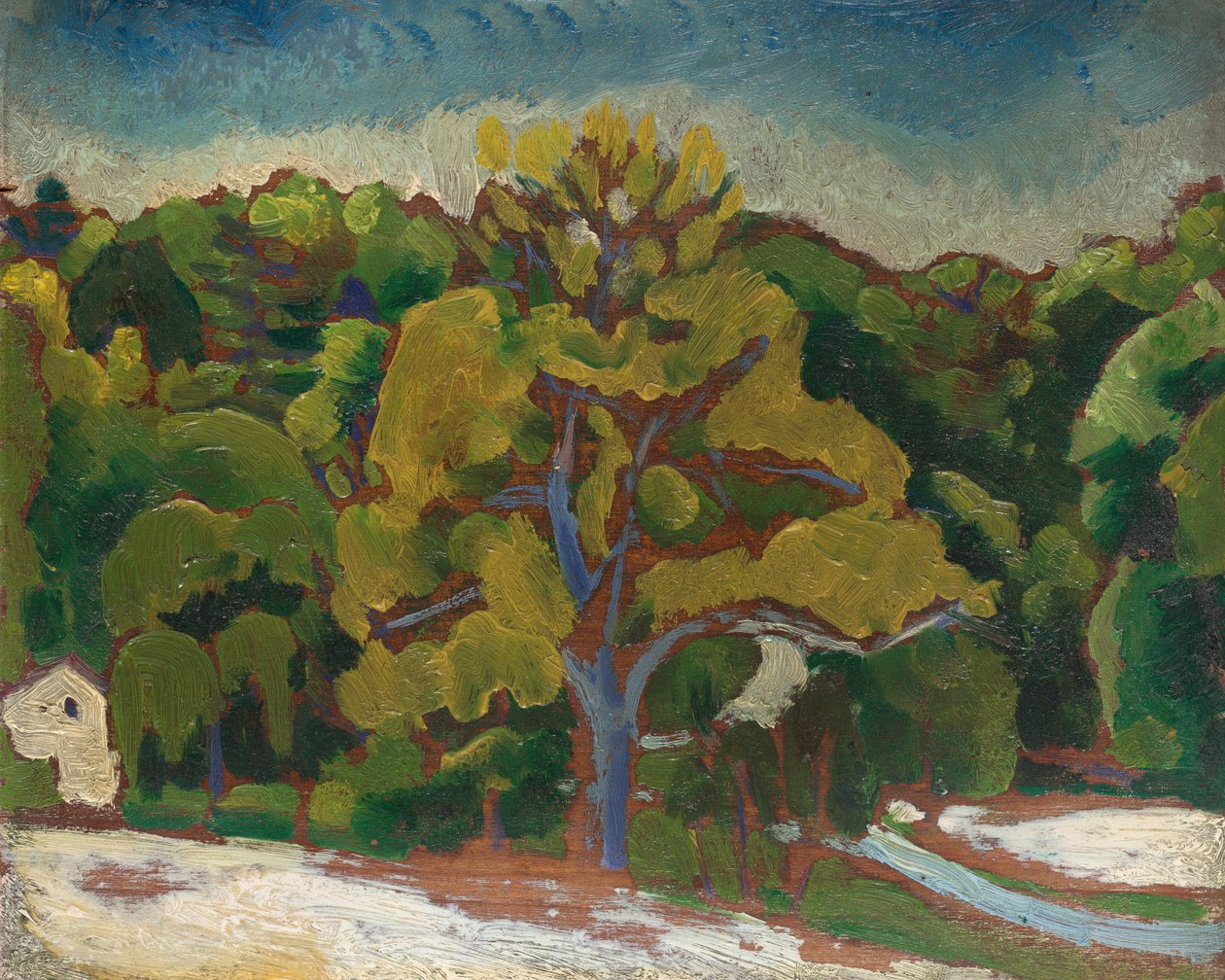 Krajobraz, ok. 1912. autorstwa Morton Livingston Schamberg
