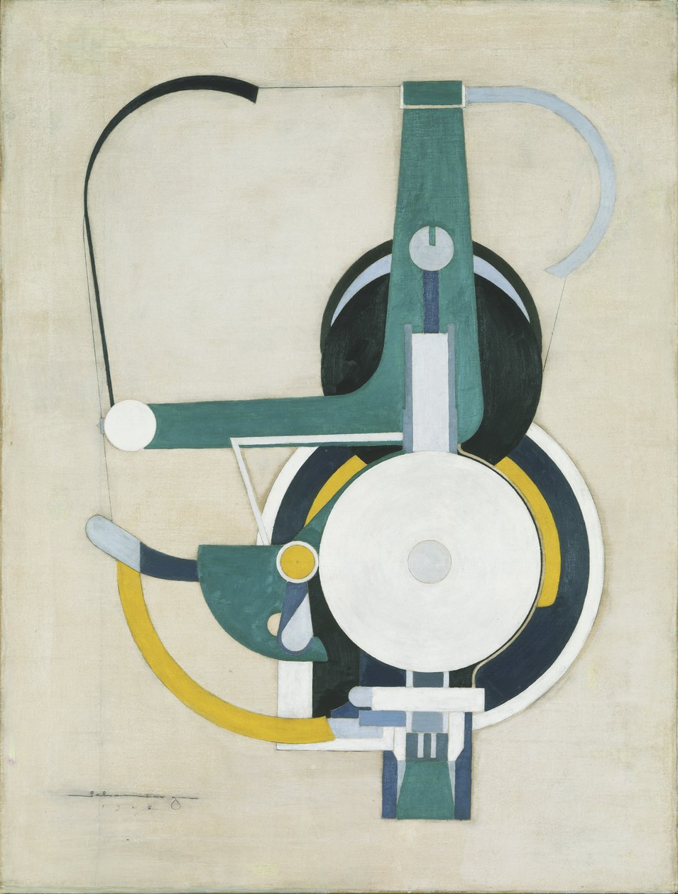 Malarstwo (dawniej Maszyna), 1916 autorstwa Morton Livingston Schamberg
