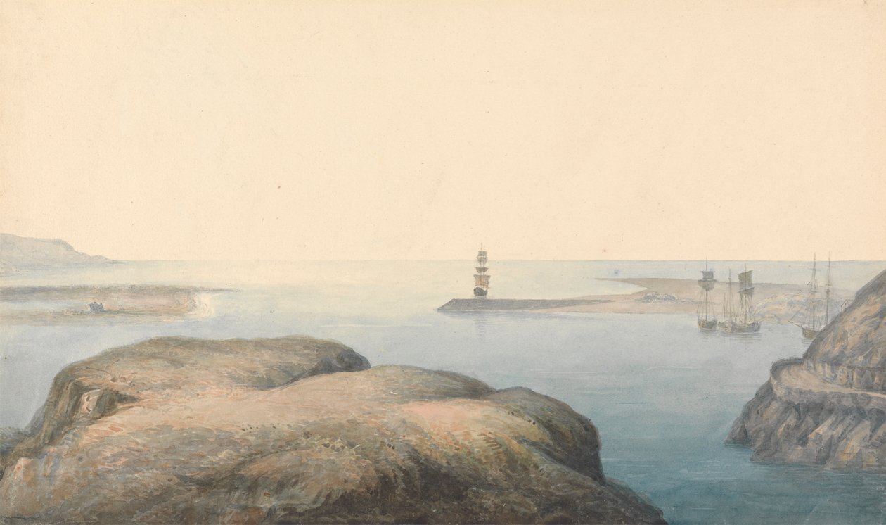 Zatoka Barmouth autorstwa Moses Griffith