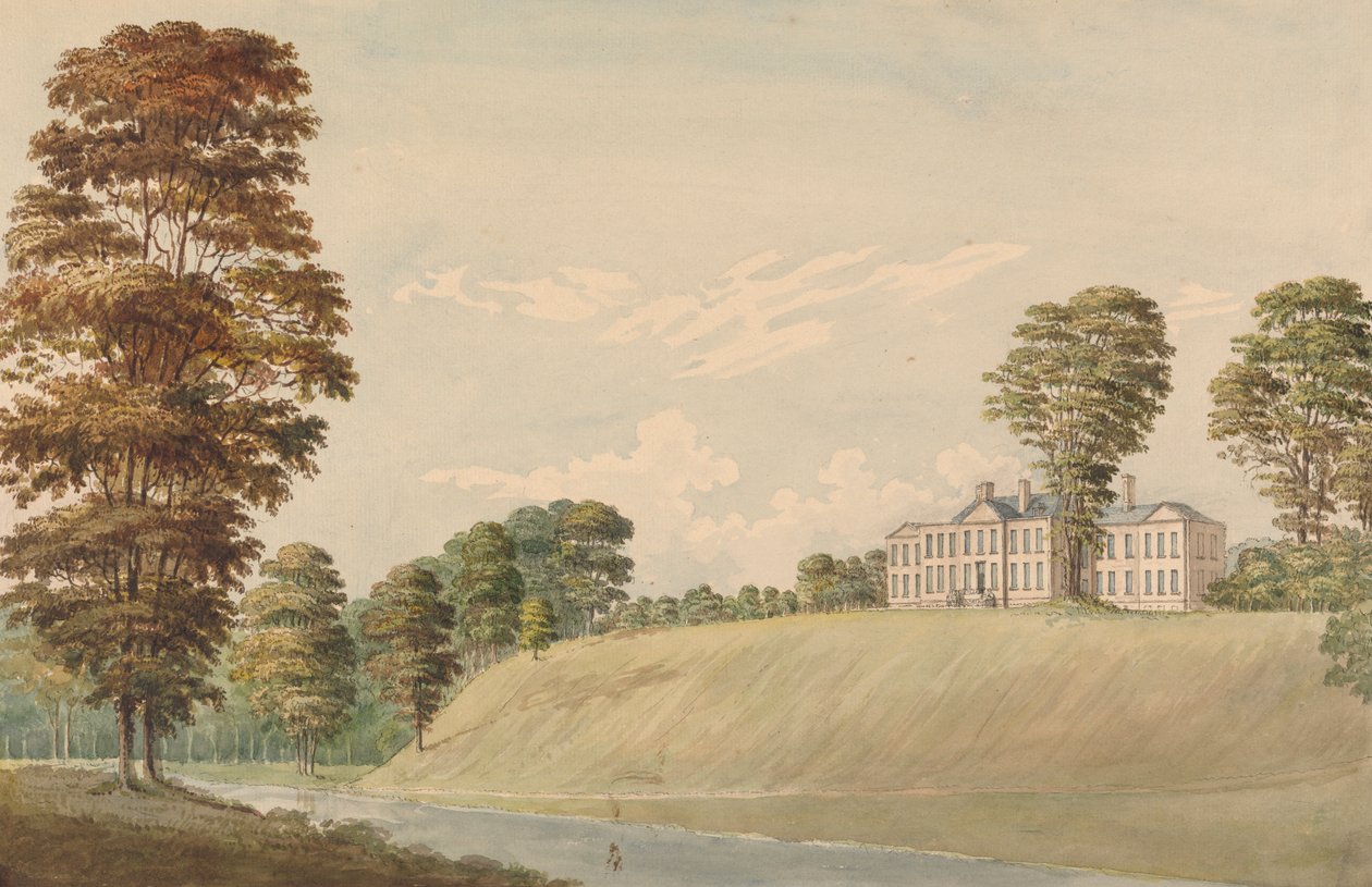 Widok Ertiga, Denbighshire, Walia autorstwa Moses Griffith