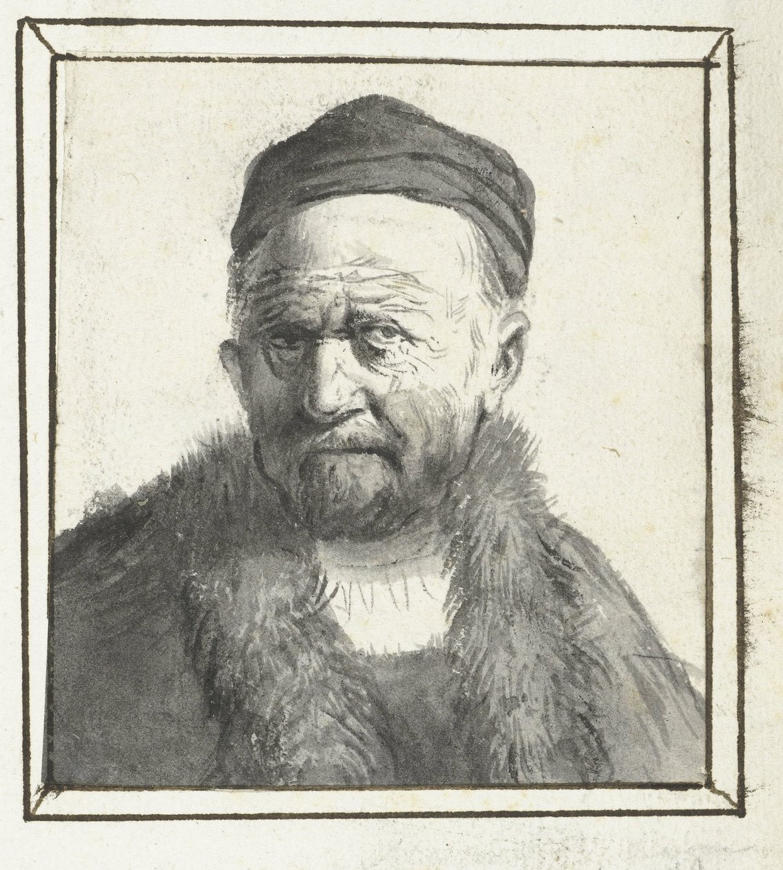 Popiersie mężczyzny autorstwa Moses Ter Borch