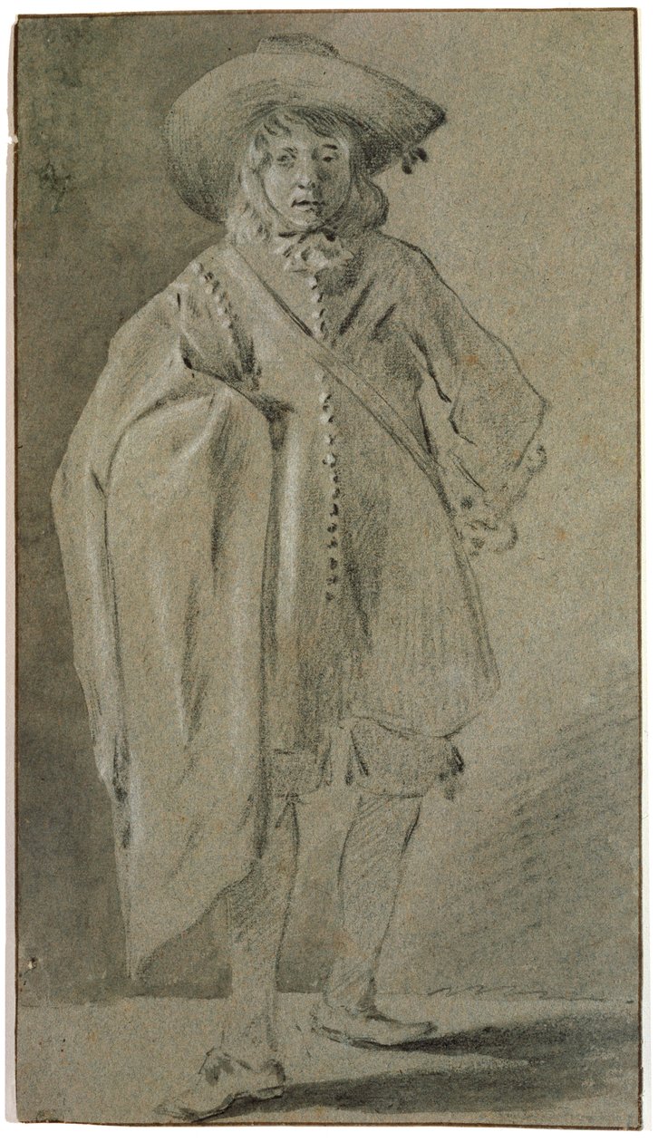 Autoportret, lata 60. XVI wieku autorstwa Moses Ter Borch