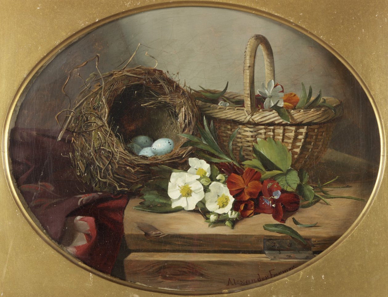 Martwa natura autorstwa Mrs. Alexander Farmer