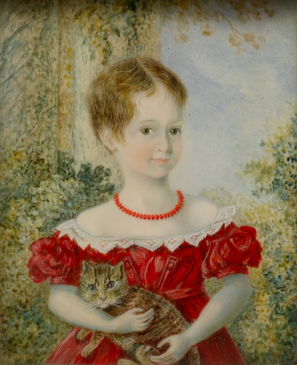 Pani Edward Loyd C. Louisa Foster, ca. 1835. autorstwa Mrs Dove