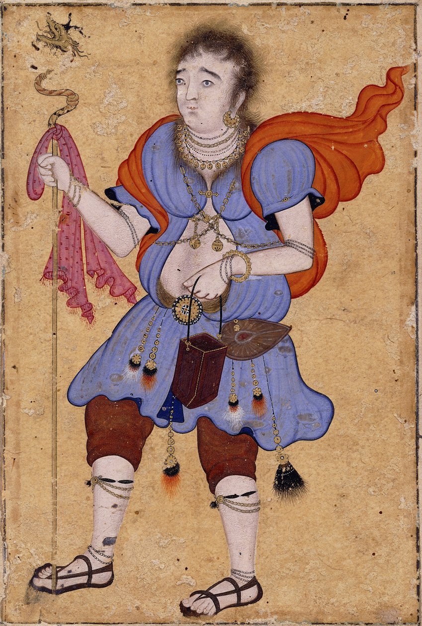 Pielgrzym, ok.1570 autorstwa Mughal School