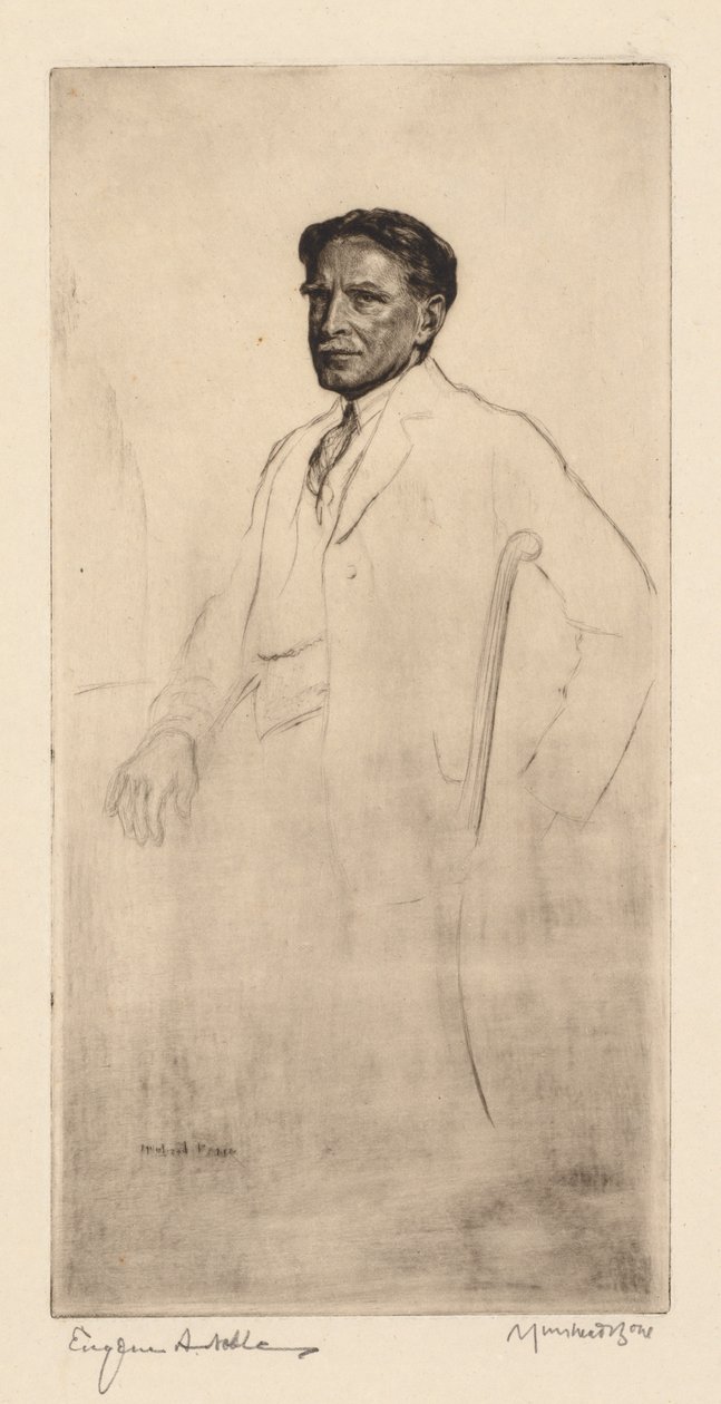 Dr Eugene A. Noble autorstwa Muirhead Bone