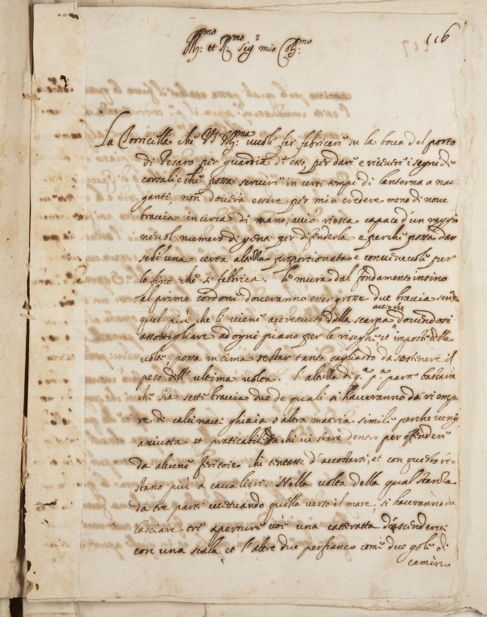 Portfolio rysunków Mutio Oddiego z Urbino i innych, s. 116, ok. 1635-40 (pióro i atrament na papierze w oprawie) autorstwa Muzio Oddi
