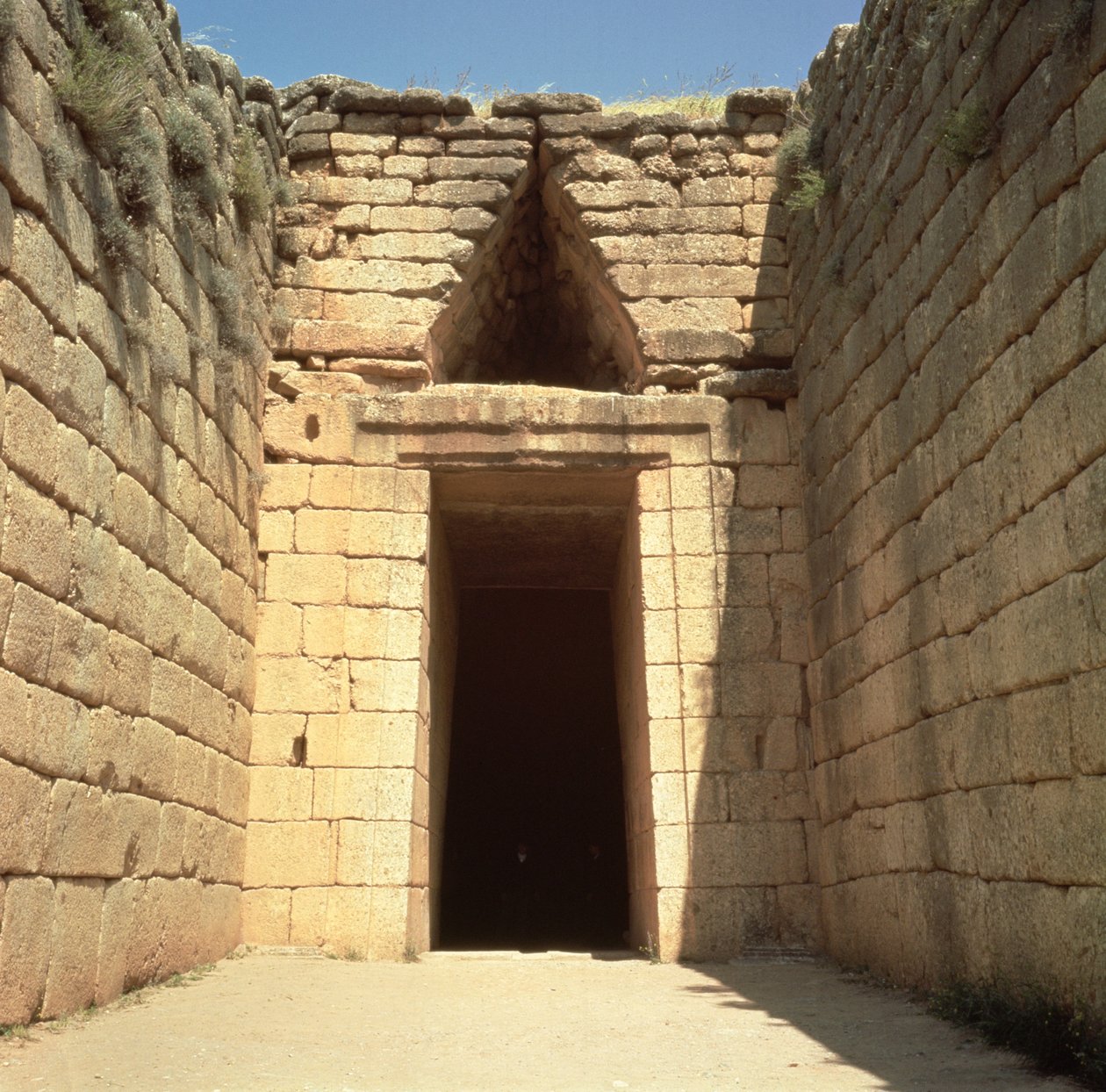 Skarbiec Atreusa, ok. 1300 pne autorstwa Mycenaean