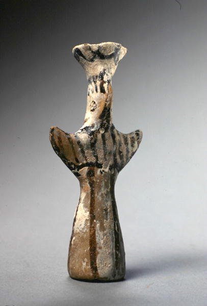 Figurka „Psi”, ok. 1400-1300 pne (terakota) autorstwa Mycenaean Mycenaean