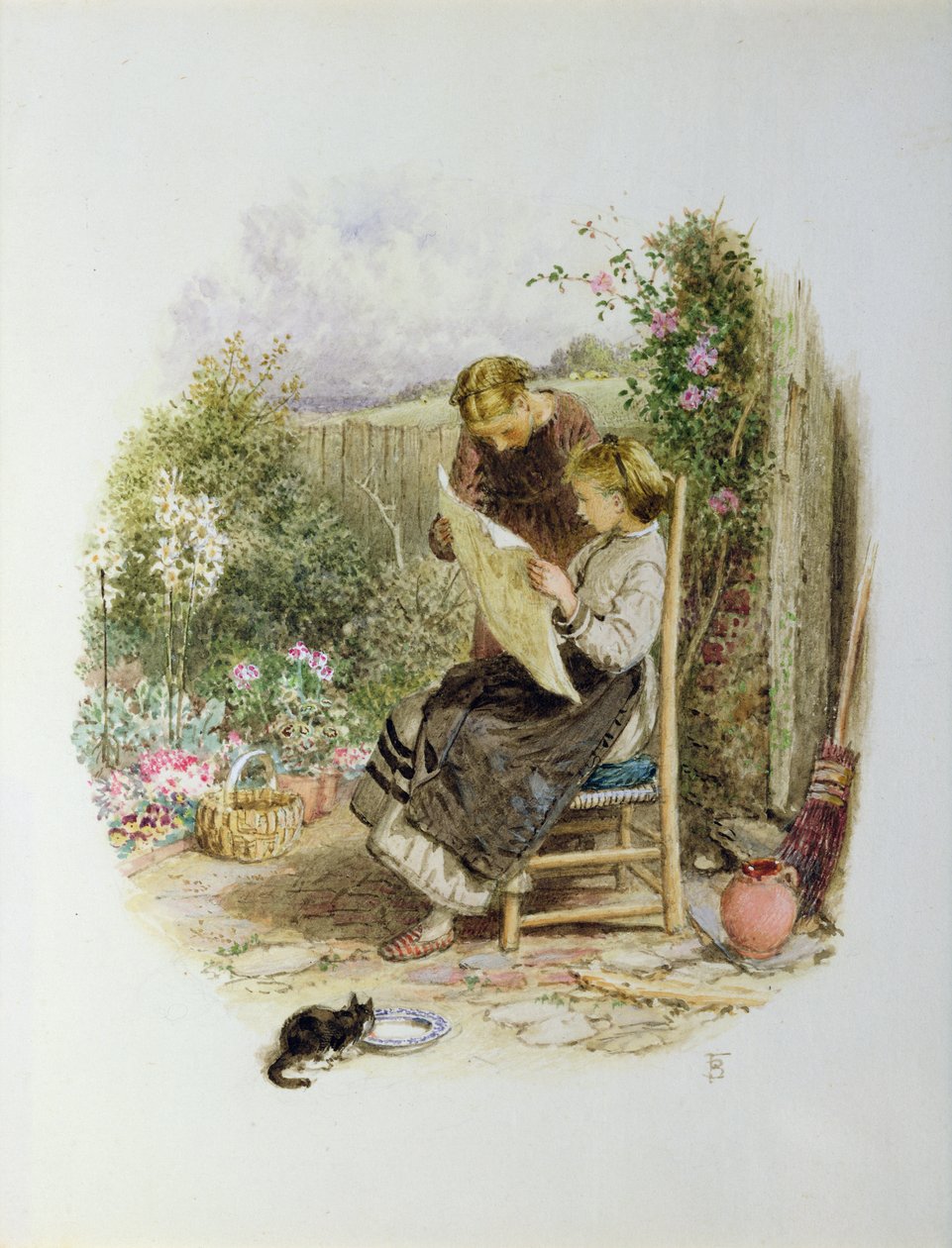 Poranne wiadomości autorstwa Myles Birket Foster