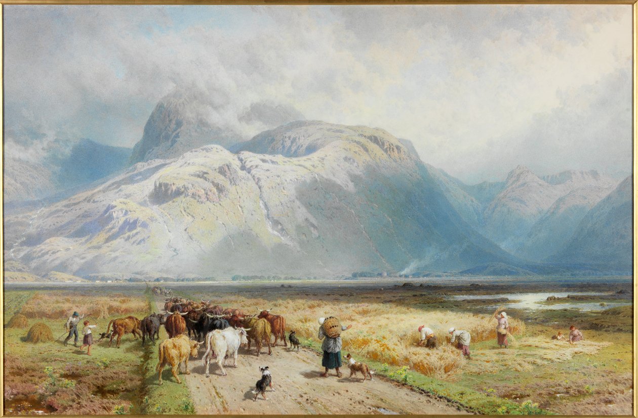 Bena Nevisa autorstwa Myles Birket Foster