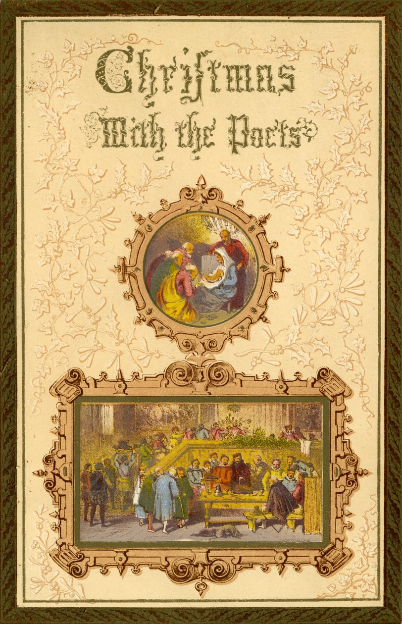 Boże Narodzenie z Poetami - frontyspis autorstwa Myles Birket Foster