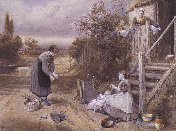Playtime autorstwa Myles Birket Foster