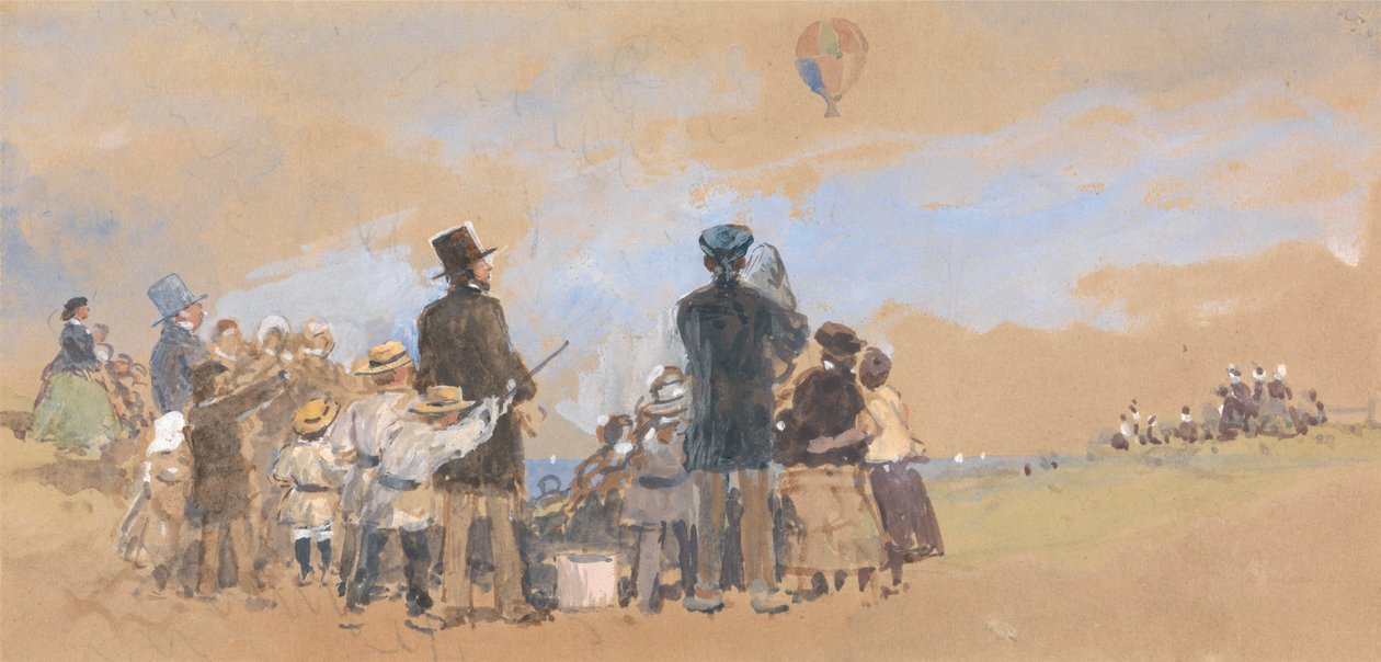 Balon autorstwa Myles Birket Foster