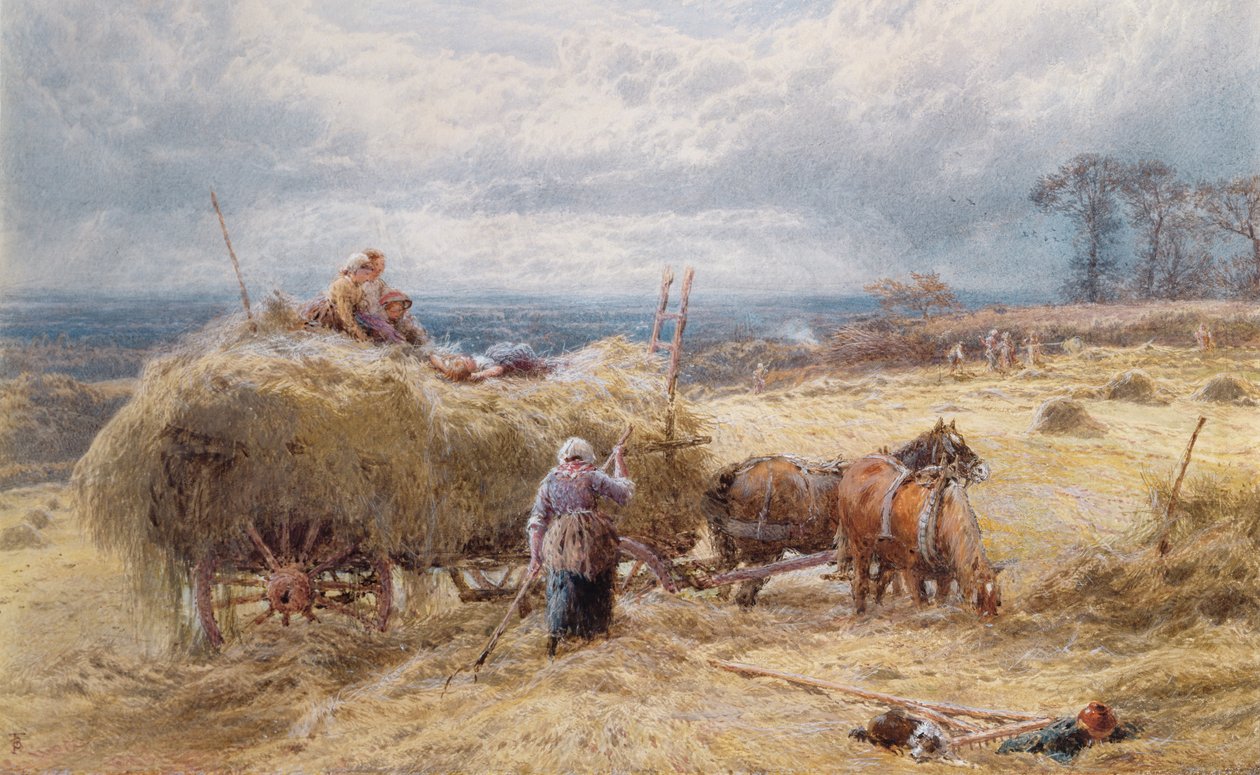 Sianokiszonka autorstwa Myles Birket Foster