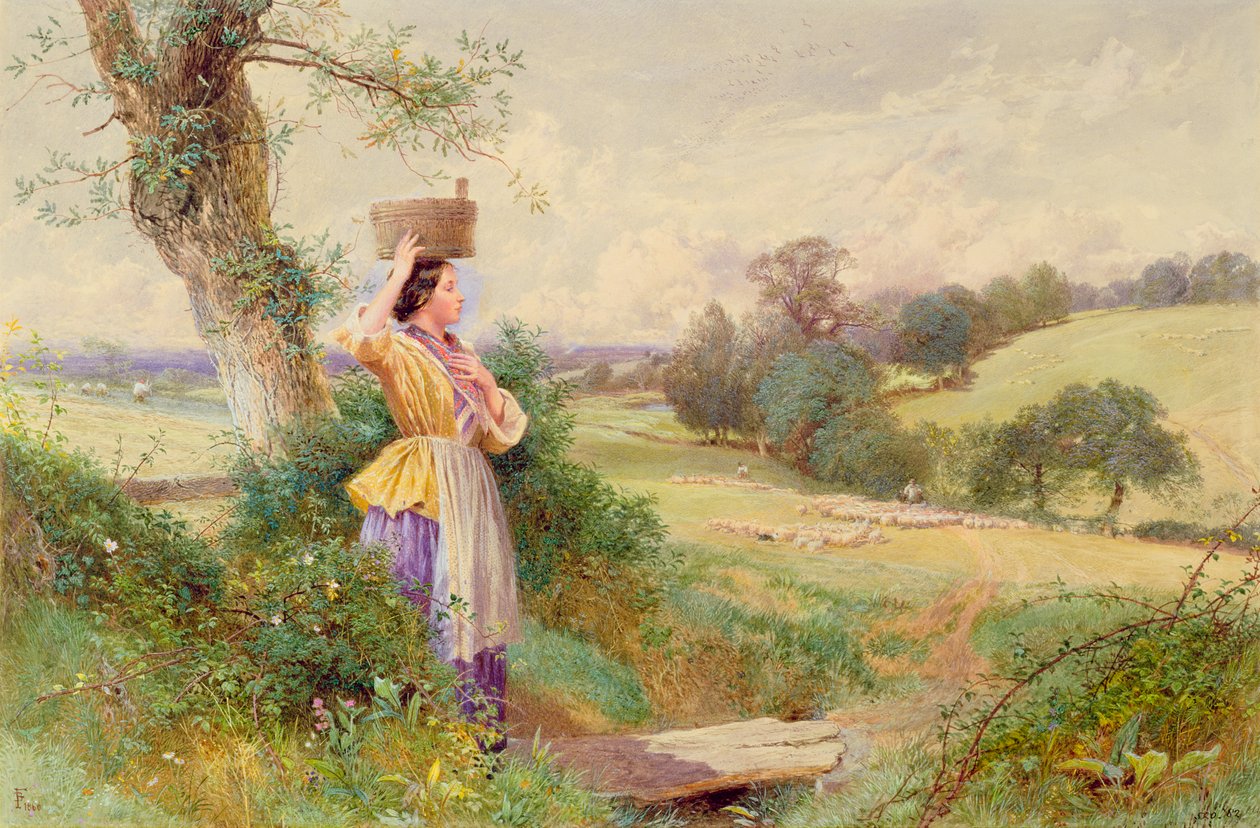 Dojarka autorstwa Myles Birket Foster