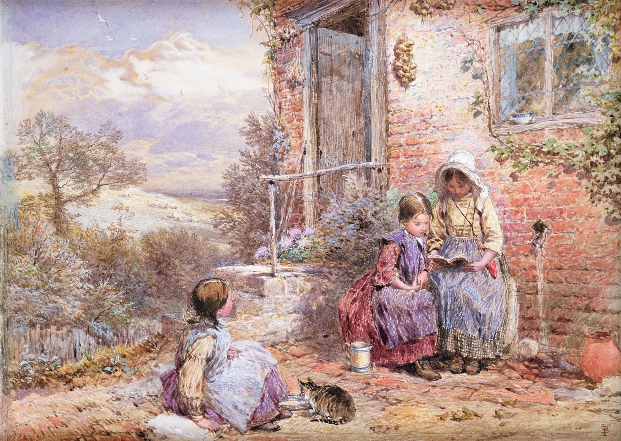 Nieznany obraz autorstwa Myles Birket Foster