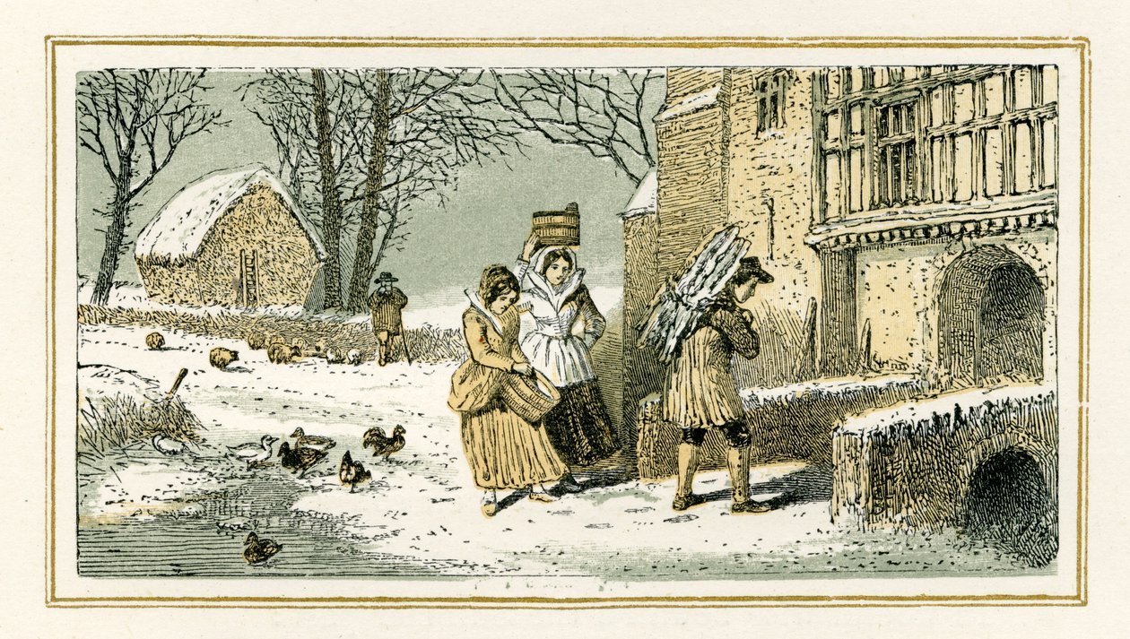 Zima Williama Szekspira autorstwa Myles Birket Foster