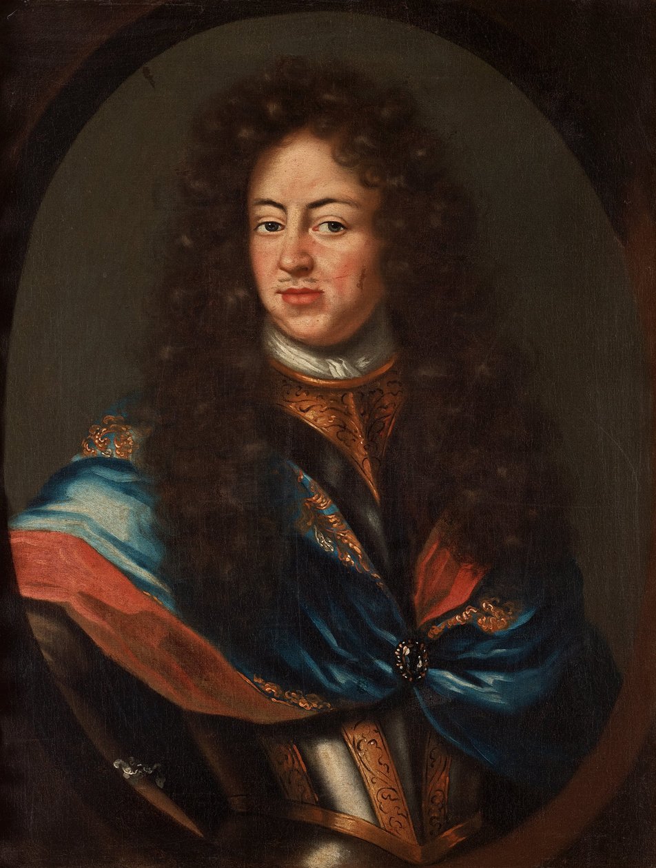 Portret Karola XI Szwecji 1655-1697 autorstwa Mytens