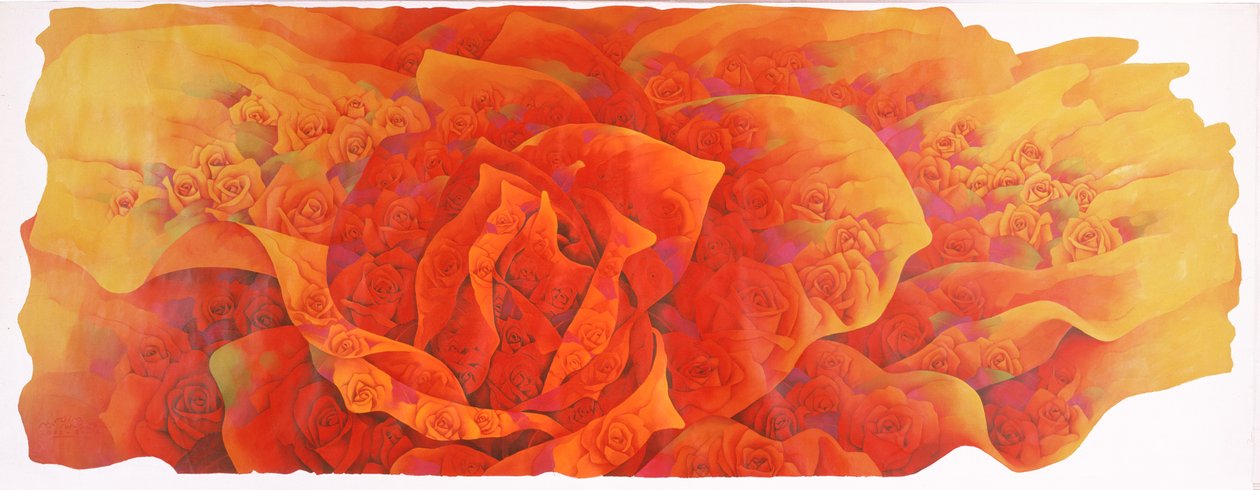 Wielka Róża, c.2002-03 autorstwa Myung Bo Sim