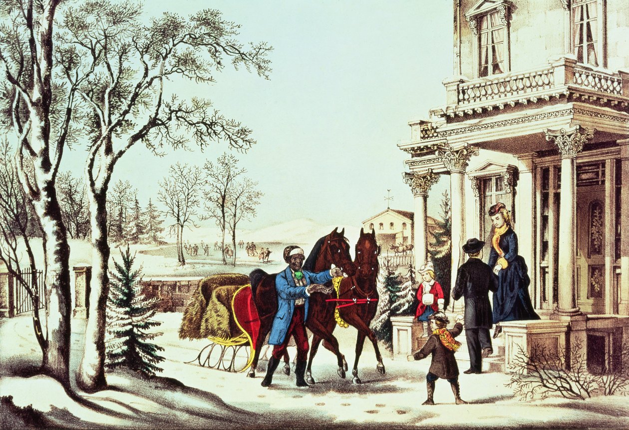 Przyjemności kraju autorstwa N. and Ives, J.M. Currier