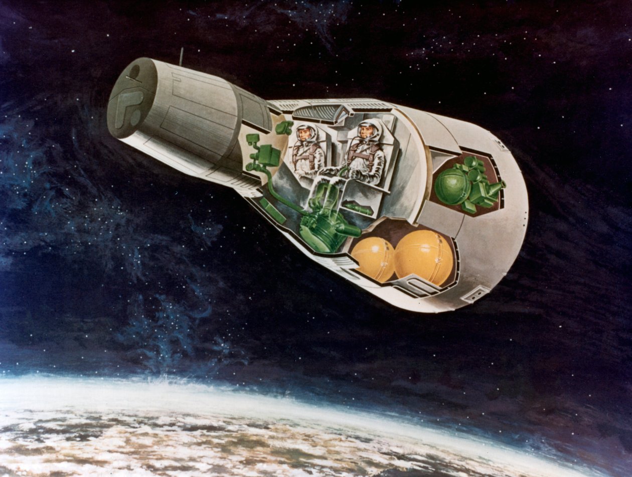 Moduł księżycowy NASA, c1970. autorstwa NASA Images