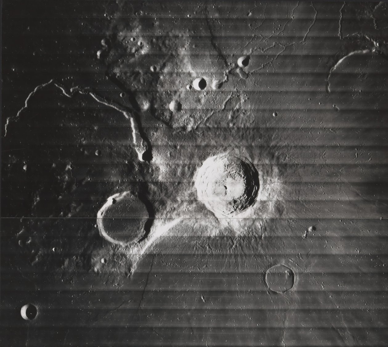 Krater Arystarch, dolina Schrotera i okolice, 1967. autorstwa NASA Images