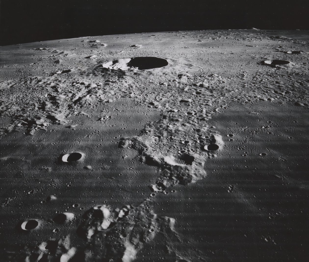 Kepler krateru i okolice, 1967. autorstwa NASA Images