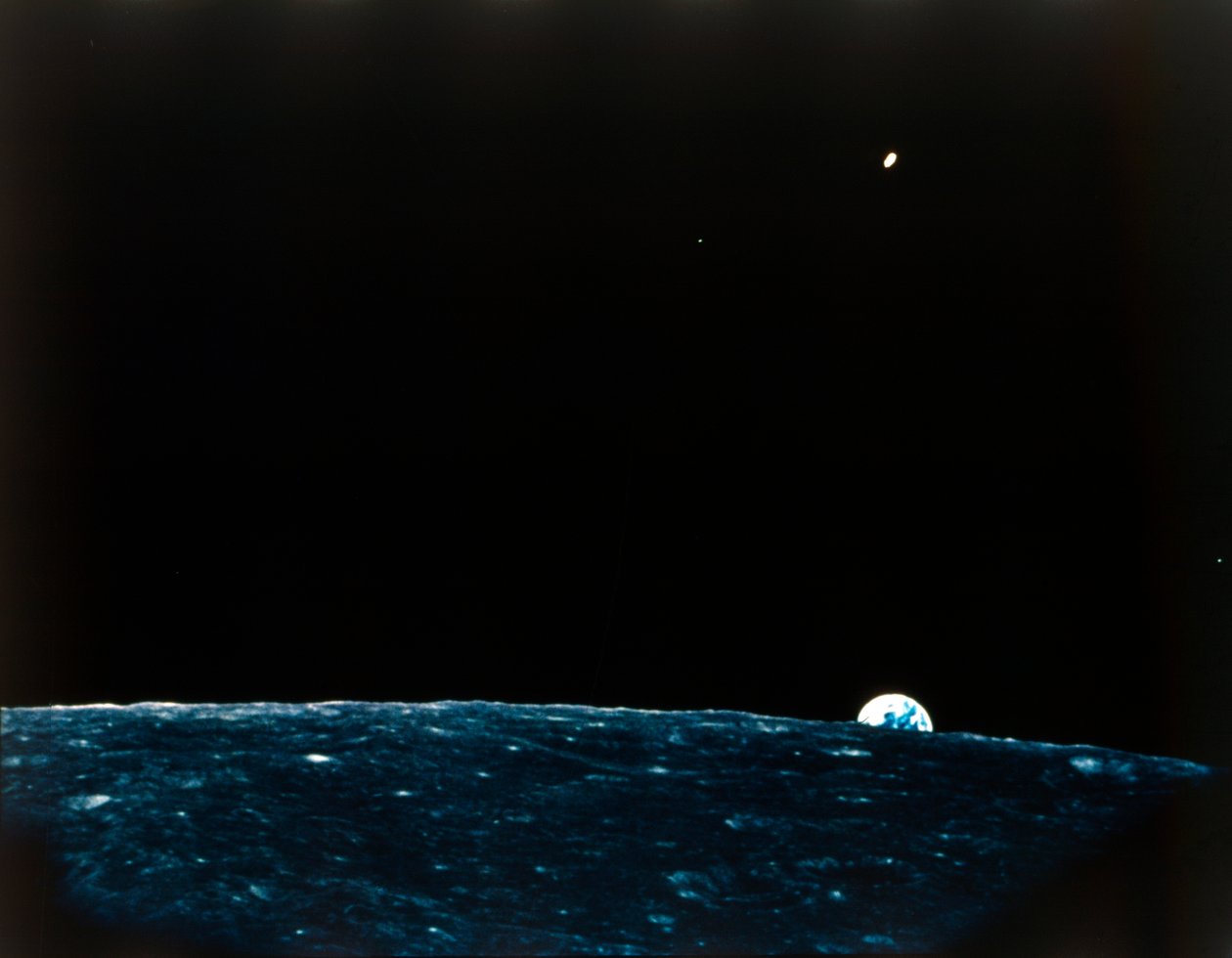 Ziemia z Księżyca. autorstwa NASA Images