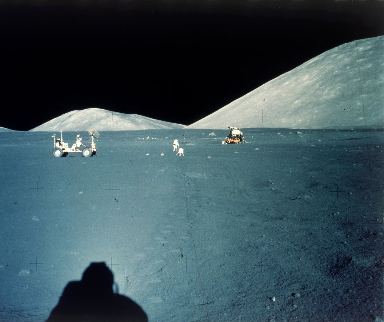 Lądowanie na Księżycu, misja Apollo 17, grudzień 1972. autorstwa NASA Images