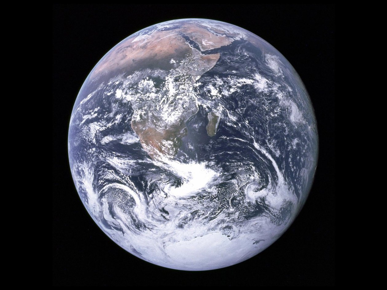 Niebieski marmur - Ziemia z kosmosu, 7 grudnia 1972 r. autorstwa NASA Images