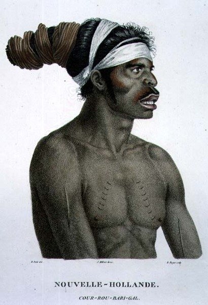 Cour-Rou-Bari-Gal, mieszkaniec Nowej Holandii, tablica 18 z 
