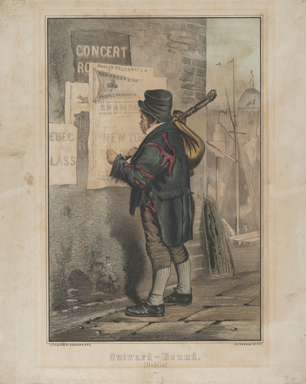 Zewnętrzna granica autorstwa Nathaniel Currier