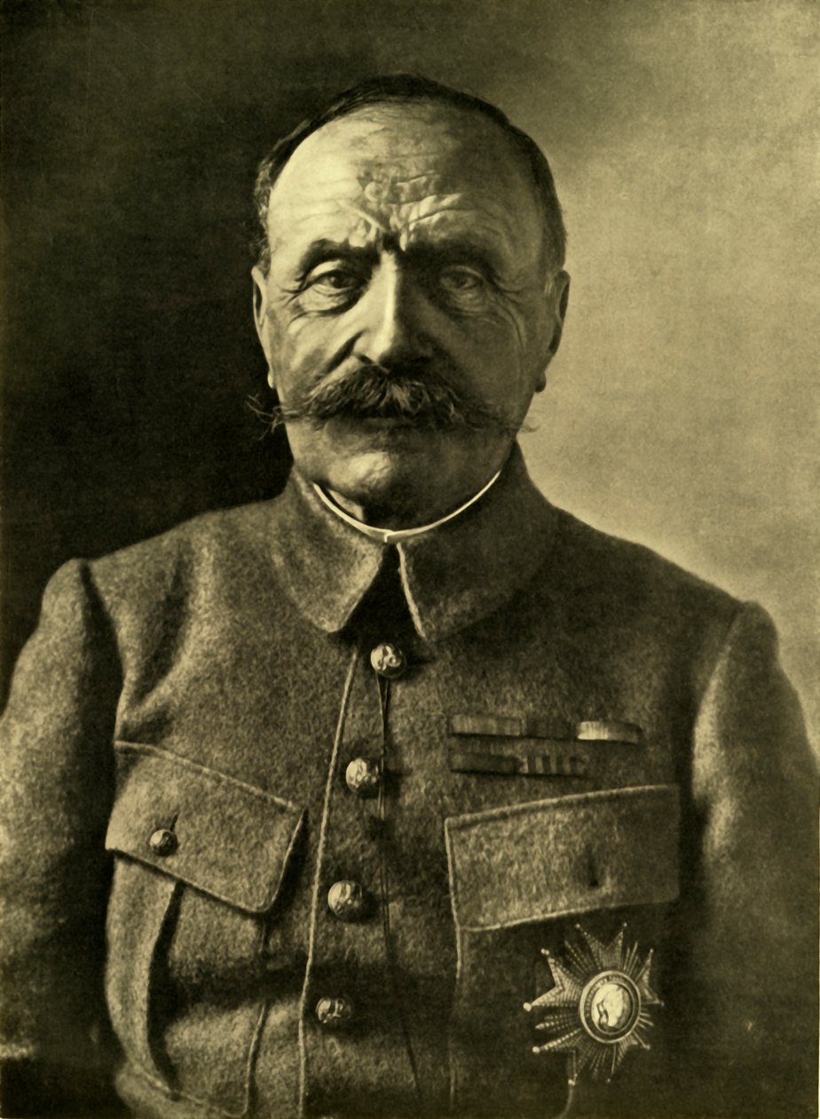 „Marszałek Foch, generalissimus armii alianckich na froncie zachodnim”, ok. 1920 r. autorstwa N Demay