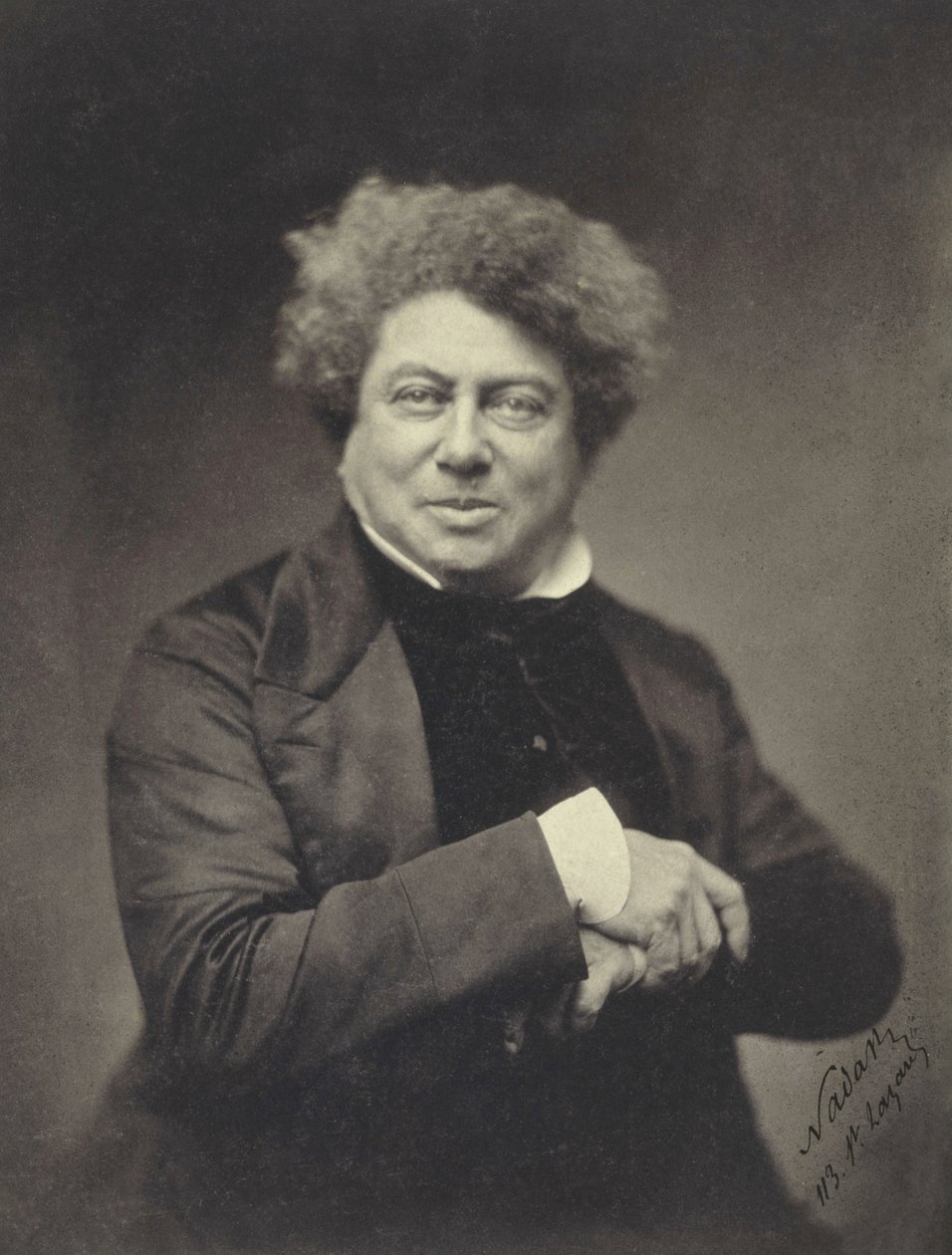 Aleksander Dumas père (1802-1870) autorstwa Nadar