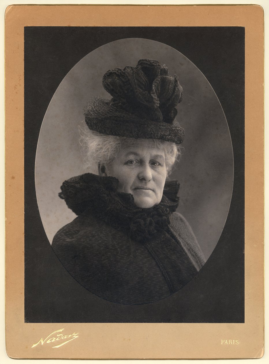 Alice Monet (1844-1911) 1899 (srebrna grafika) autorstwa Nadar