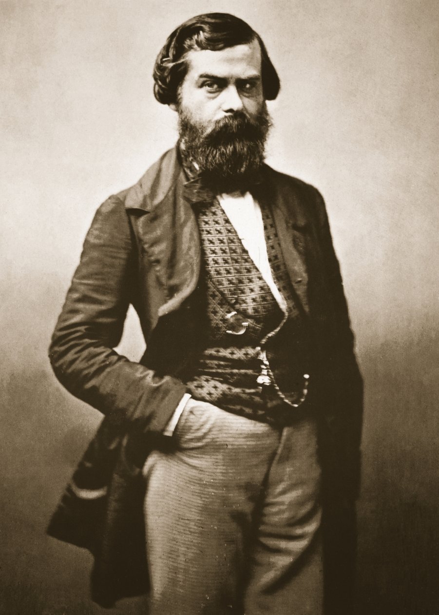 Bertall, 1858 (fotograwiura) autorstwa Nadar