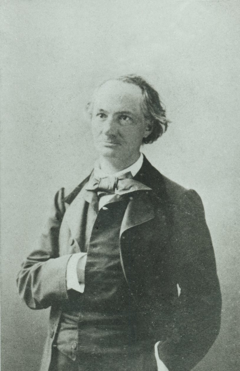 Karol Baudelaire (1821-67) autorstwa Nadar