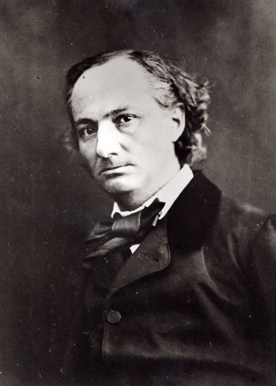 Karol Baudelaire (1821-67) autorstwa Nadar