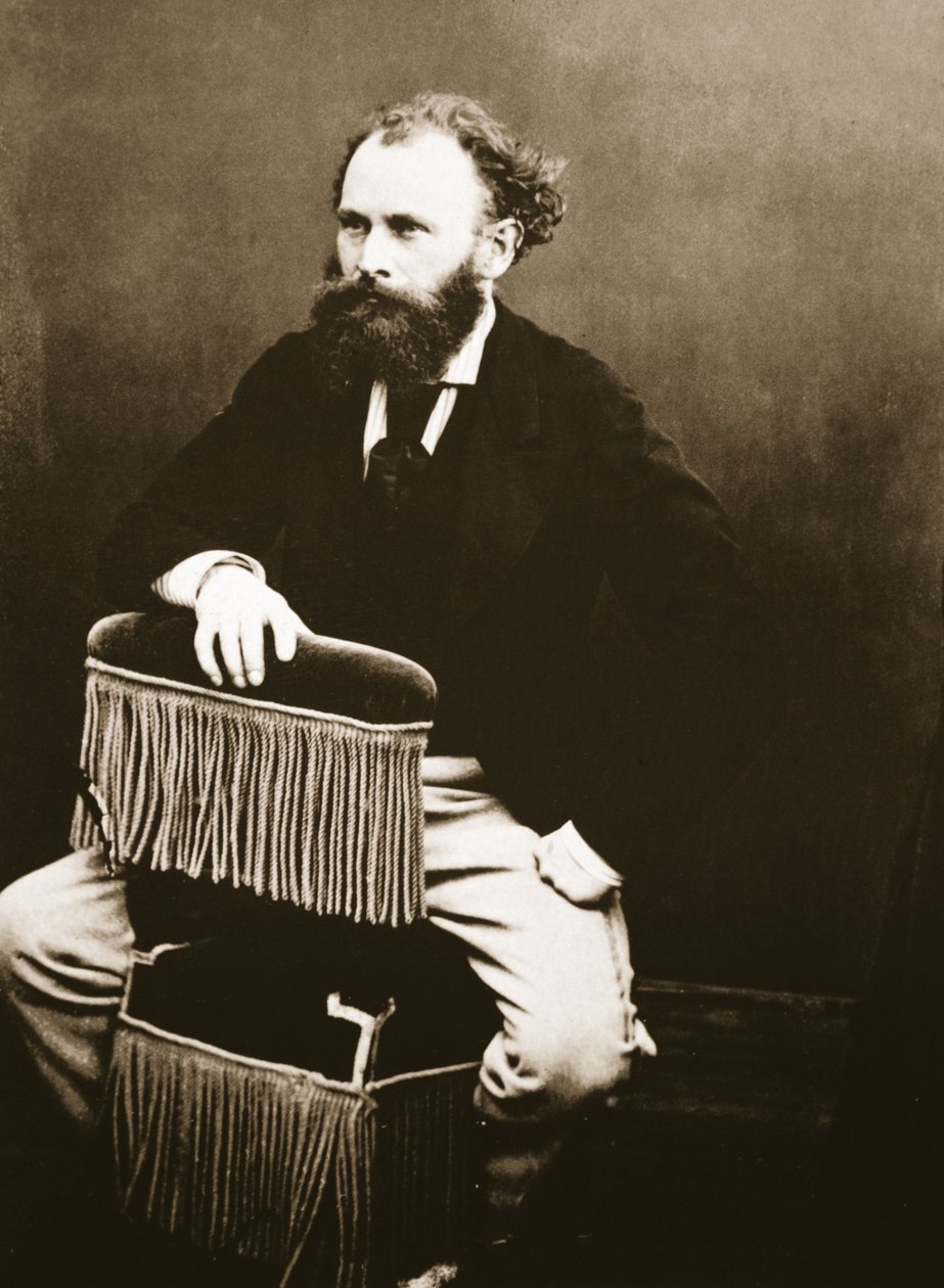 Edouard Manet, 1865 (fotograwiura) autorstwa Nadar