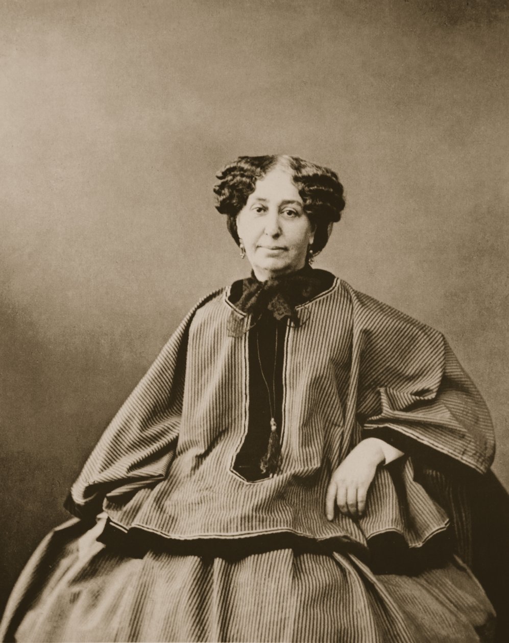 George Sand, 1865 (fotograwiura) autorstwa Nadar