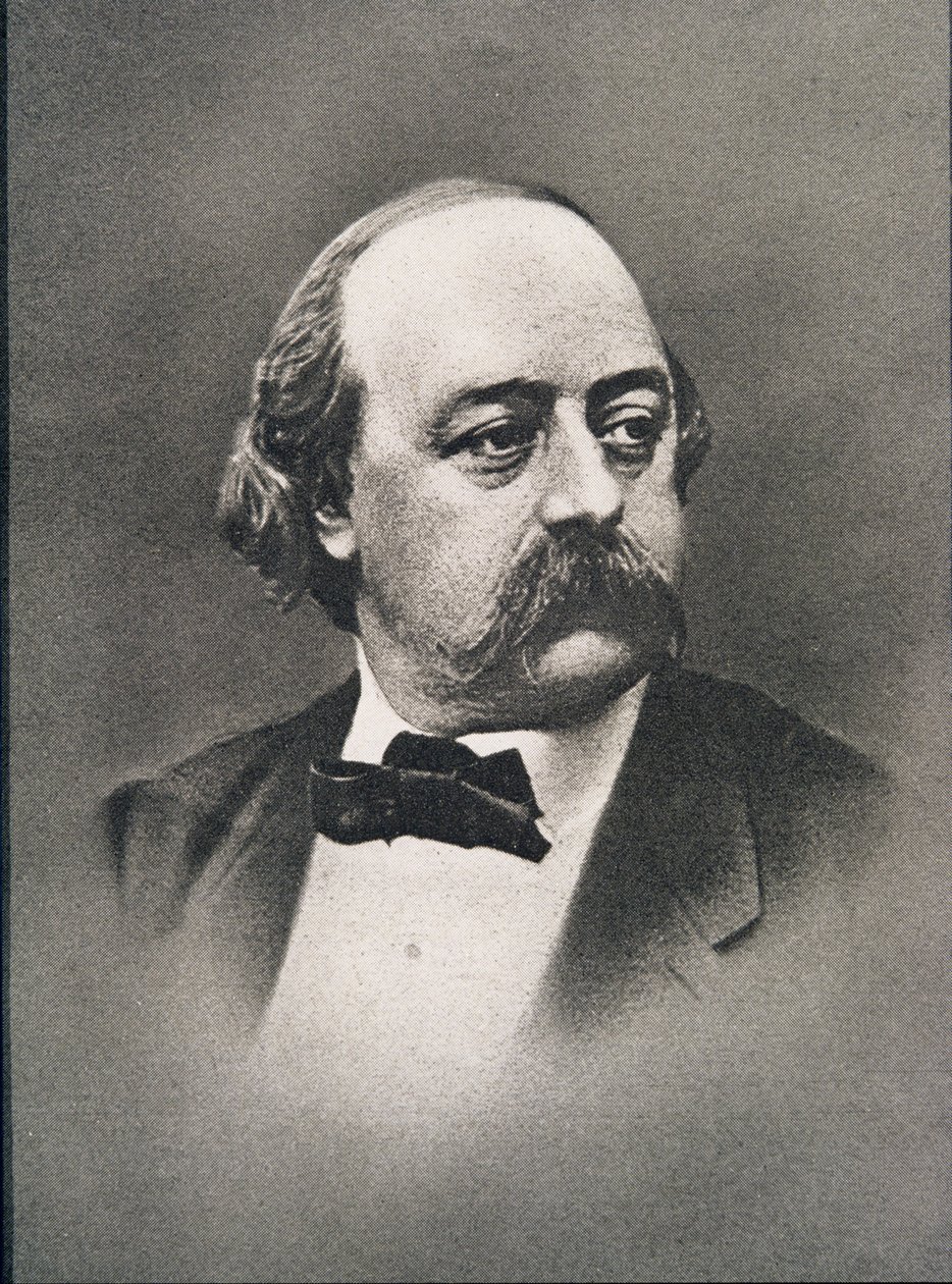 Gustaw Flaubert (1821-1880) autorstwa Nadar