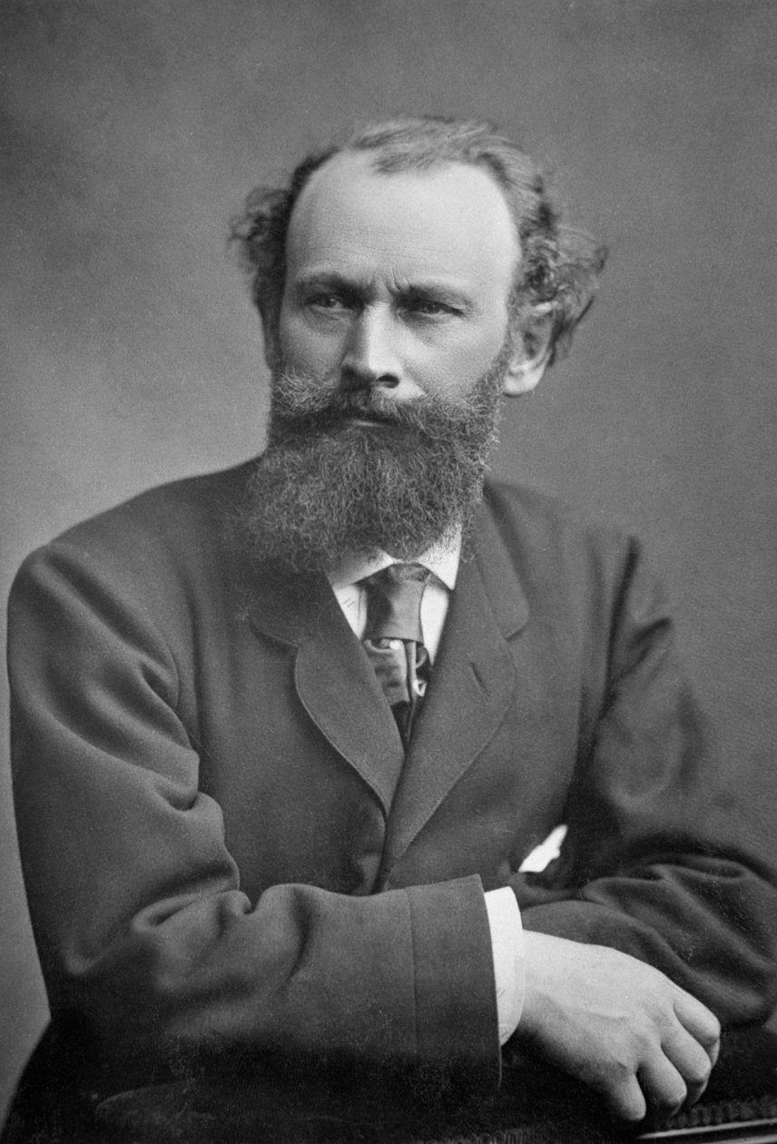 Portret Edouarda Maneta (1832-83), ok. 1930 r. 1870-80 autorstwa Nadar