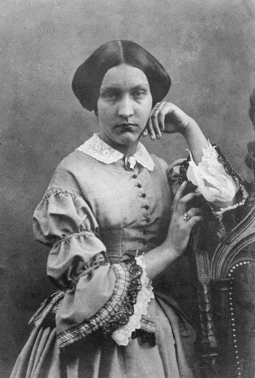 Portret Marii Fauquet, ok. 1860 autorstwa Nadar