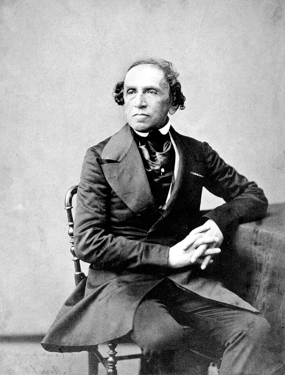 Niemiecki kompozytor Giacomo Meyerbeer sfotografowany przez Nadar autorstwa Nadar