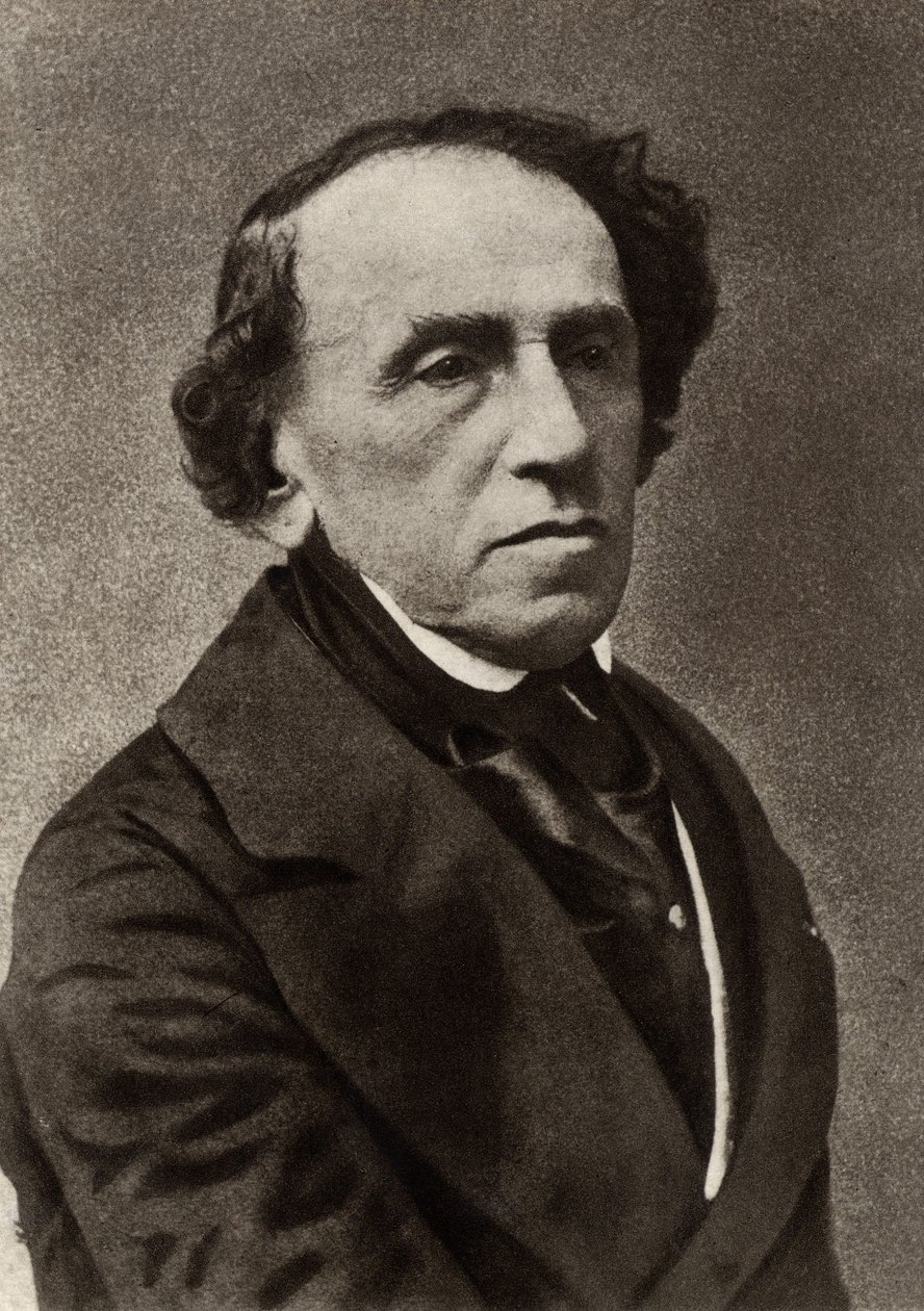 Giacomo Meyerbeer (1791-1864) autorstwa Nadar