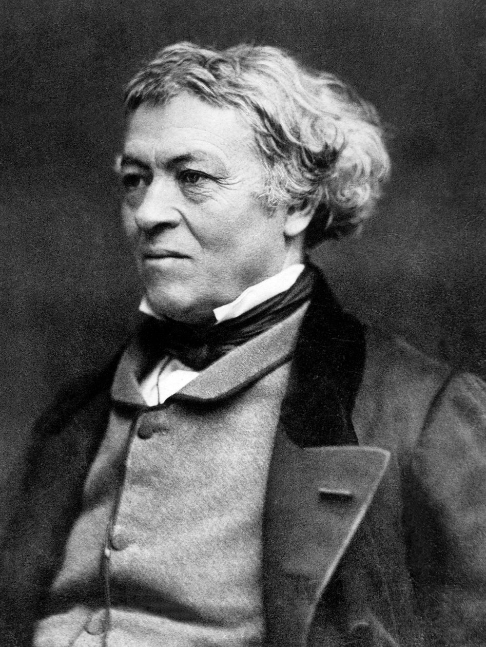 Jean-Baptiste Camille Corot (1796-1875) francuski malarz, fot. Nadar, ok. 1930 r. 1860 autorstwa Nadar