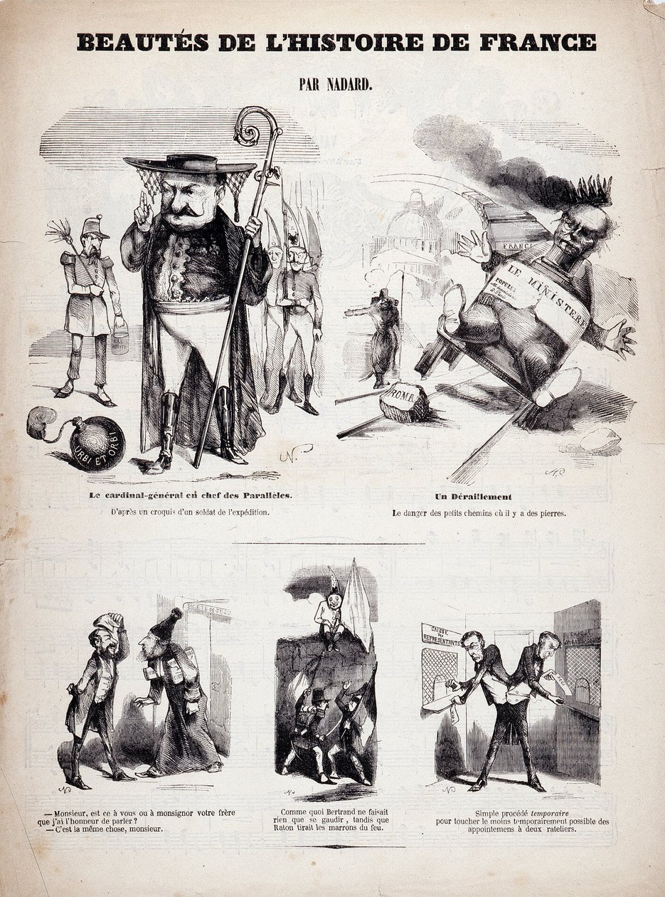 Piękno historii Francji autorstwa Nadar