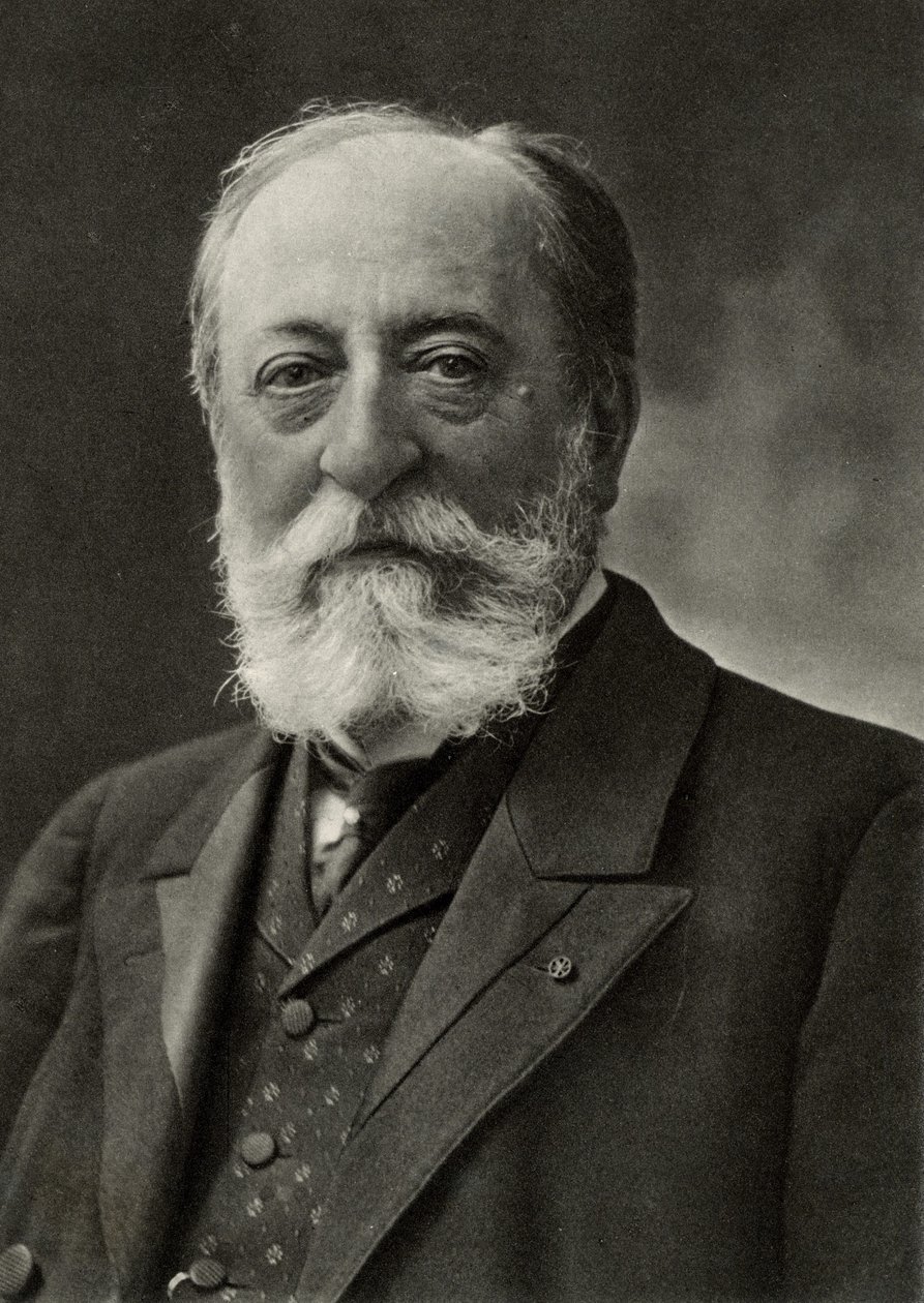 Camille Saint-Saens (1835-1921) autorstwa Nadar